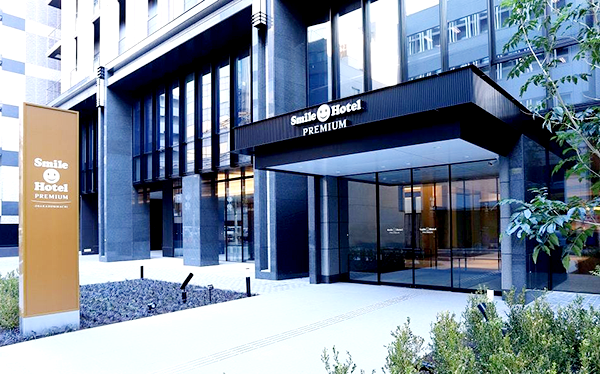 スマイルホテルプレミアム大阪本町/ 大阪府大阪市中央区南船場2丁目6番6号