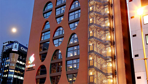 SARASA HOTEL 心斎橋／ 大阪府大阪市中央区東心斎橋１丁目１－３